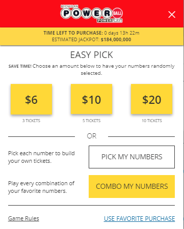 Buy Lottery Tickets Online Michigan